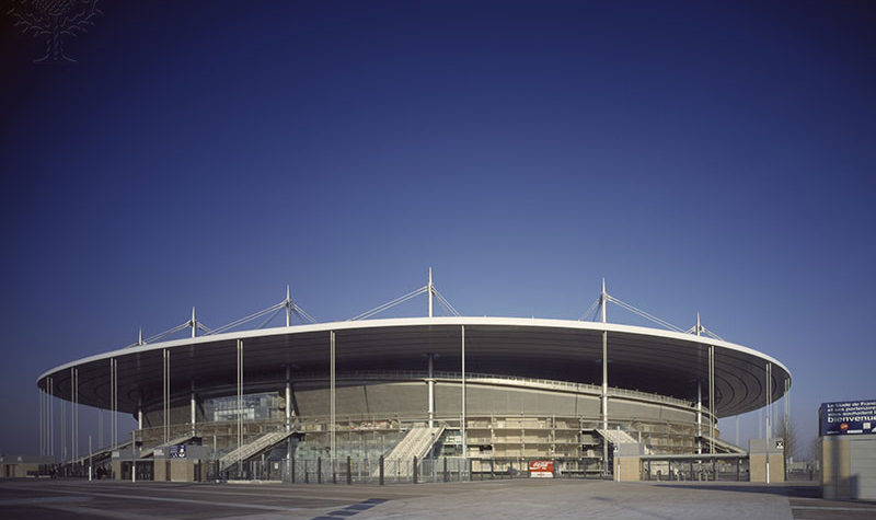 Stade De France, St Denis, France, Agence Macary Zublena/constatini Regembal. Photograph. 
Source: Encyclopædia Britannica ImageQuest. 
Credit: Paul Raftery / View Pictures/ Universal Images Group
Rights Managed / For Education Use Only 
© View Pictures
