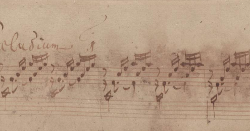 Der Beginn von Bachs berühmtem Präludium in C-Dur/ Ausschnitt „Das Wohltemperierte Klavier“
