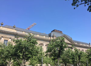 Blick auf das Haus unter den Linden Staatsbibliothek zu Berlin-PK. Lizenz: CC BY- NC-SA 4.0