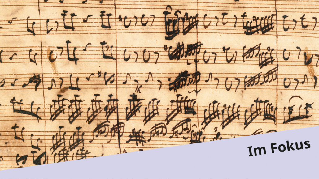 Johann Sebastian Bach: Herr Gott dich loben alle wir BWV 130 (komponiert 1724). SBB-PK, public domain