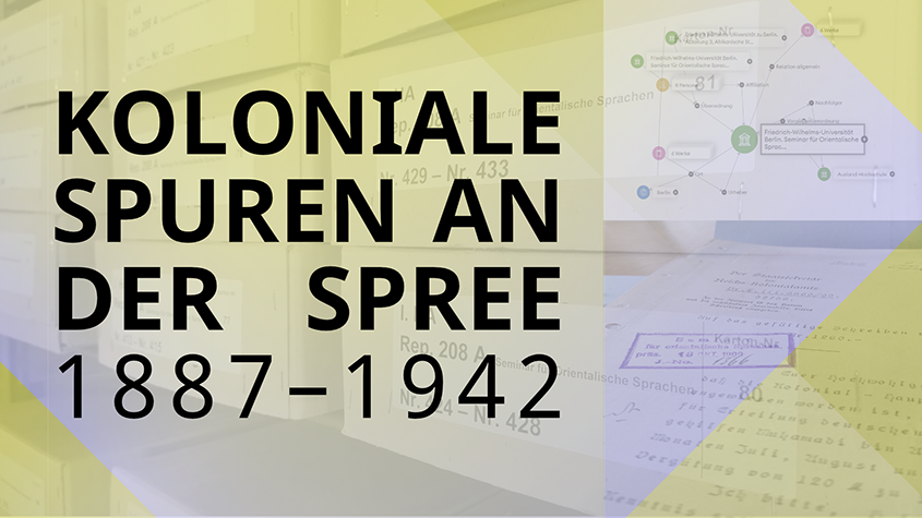 Koloniale Spuren an der Spree - Editathon