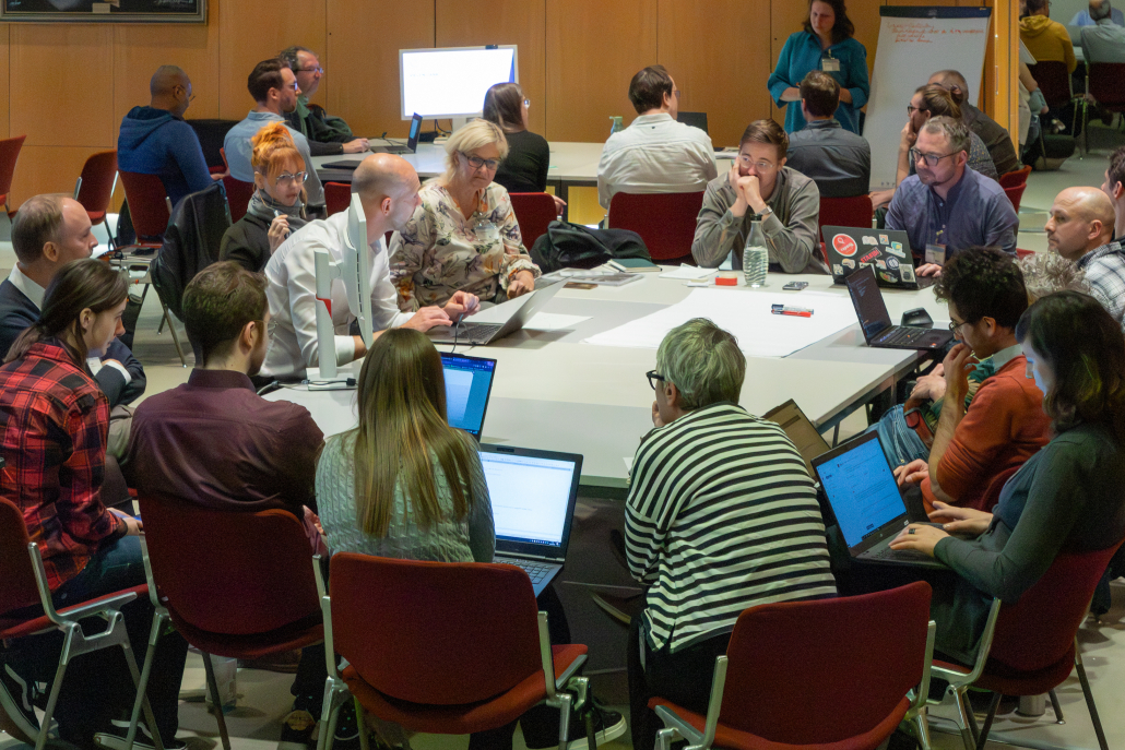 Lively discussion about UX topics during one of the breakout sessions
