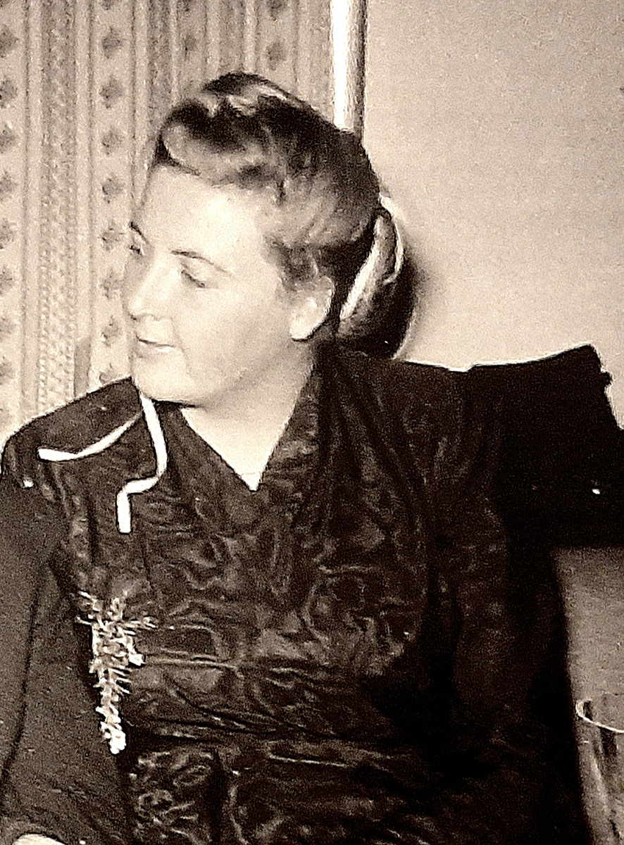 Rosemarie Lüder, Porträt 1950 / Privataufnahme (Sabine Lüder)