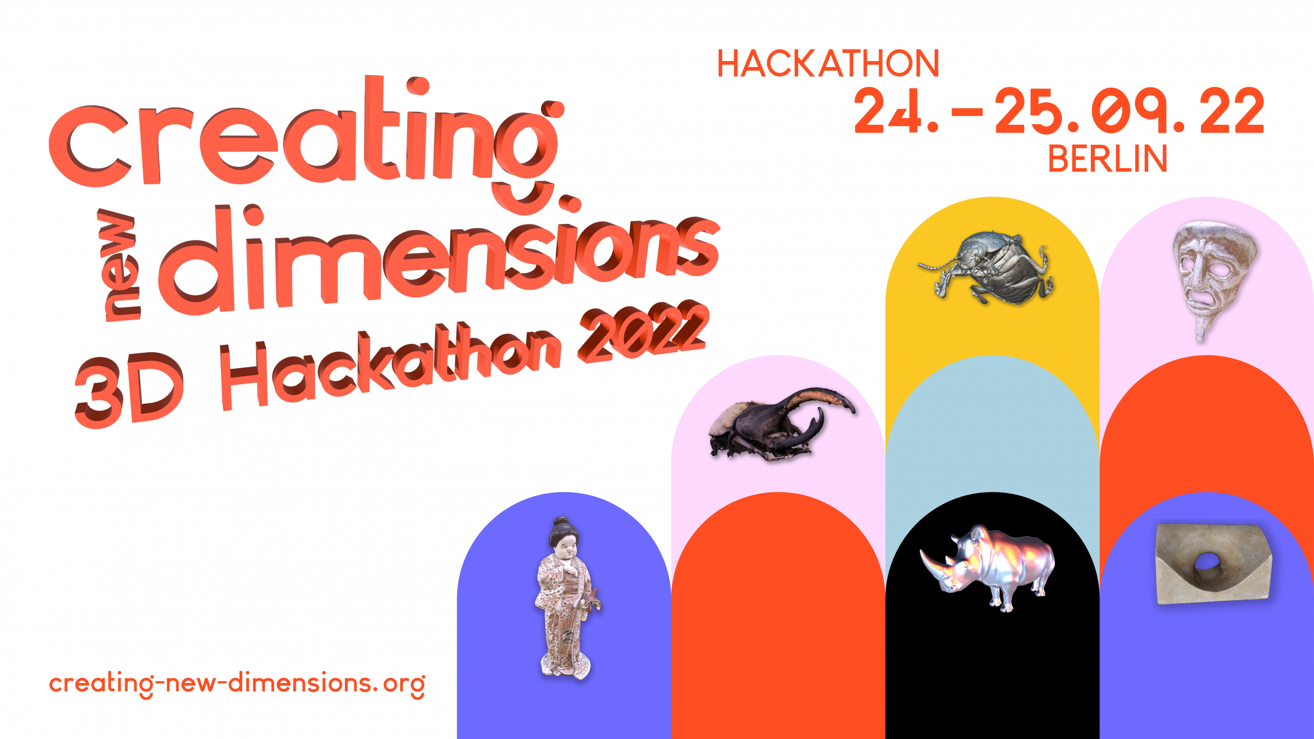 Creating New Dimensions - 24. bis 25. September 2022 in der Staatsbibliothek Berlin, Design by Sina Hurnik