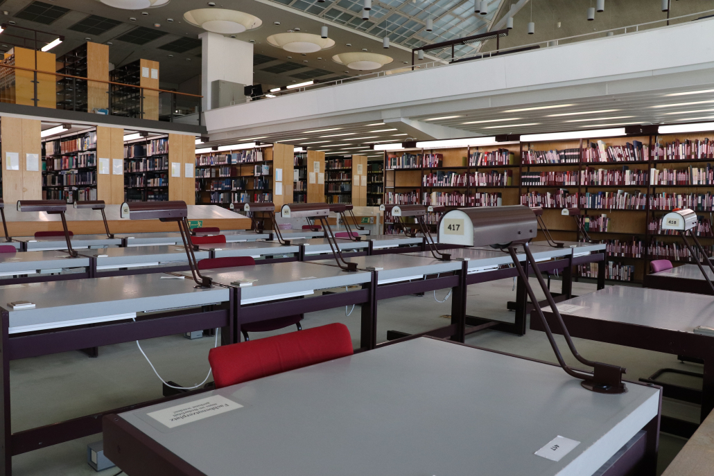 Sonderlesesaal der Osteuropa-Abteilung