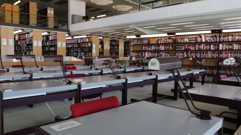 Sonderlesesaal der Osteuropa-Abteilung