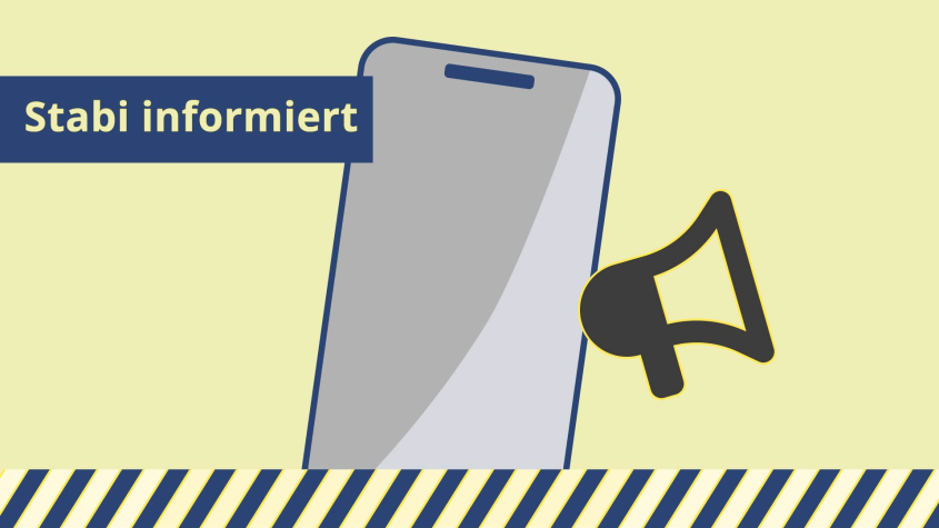 Messenger-Kanäle "Stabi informiert"