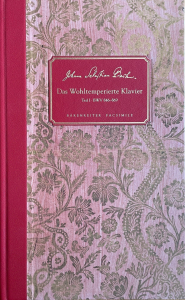 Faksimile des Autographs des Wohltemperierten Klaviers in Zusammenarbeit mit dem Bärenreiter-Verlag (2015)