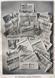Abbildung aus dem Werk "Das Land Ober-Ost" 1917 - SBB: Krieg 1914/16916