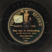 Etikett der Platte abgebildet