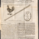 Anonymes Flugblatt zum Kometenei von 1680; Quelle: BSB, Res/4 Oecon. 172 