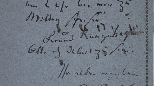 Brief an Karl Friedrich Rungenhagen : 17.04.1849
