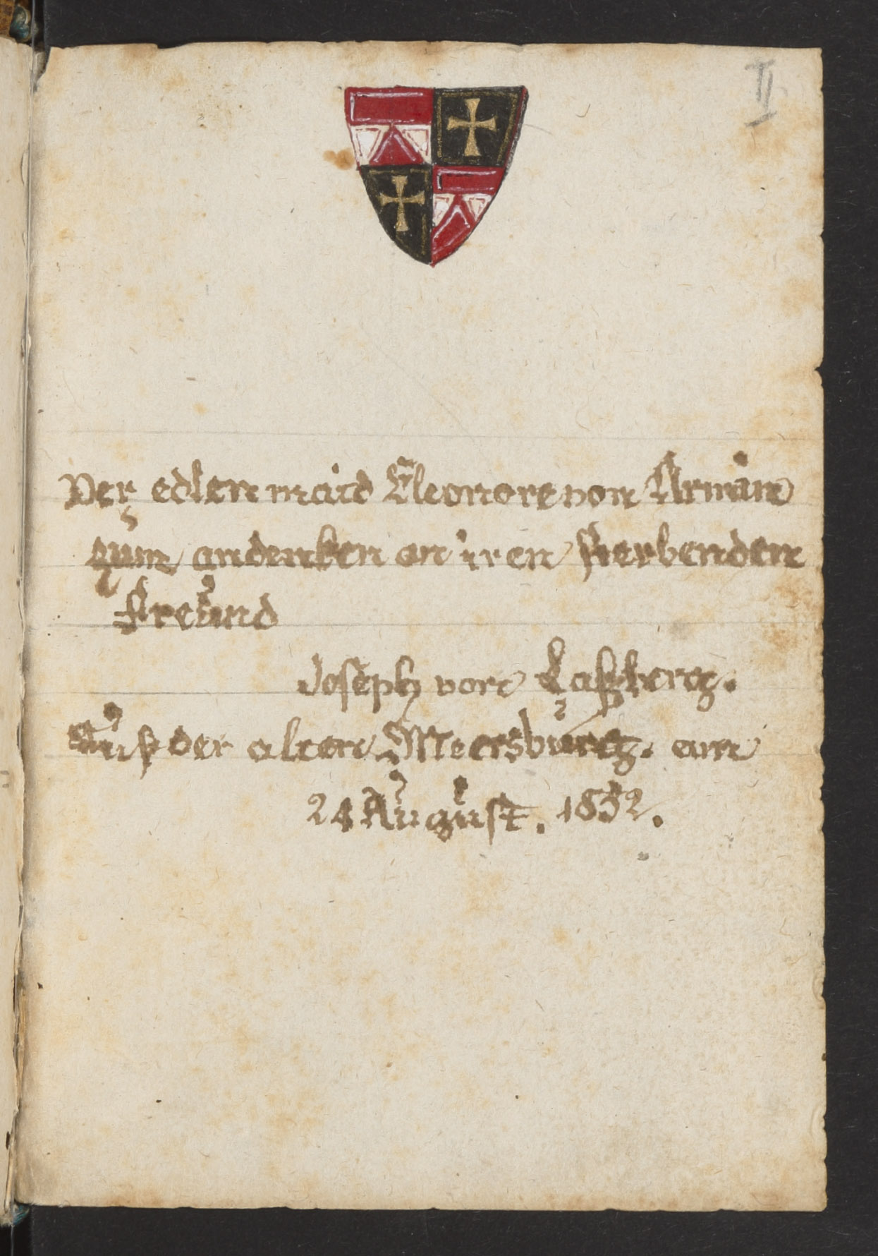 Abb. 6: The opening folio of SBB PK: Hdschr. 49