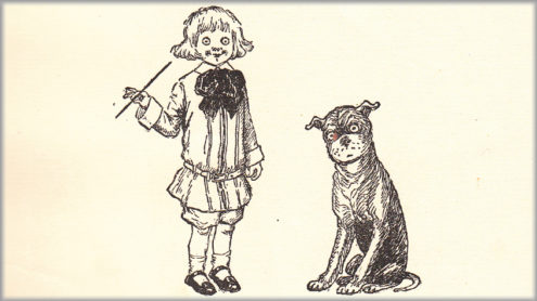 Illustration aus R. F. Outcaults „Buster Brown Abroad“, London 1905, Exemplar der Kinder- und Jugendbuchabteilung, Staatsbibliothek zu Berlin - Lizenz: CC-BY-NC-SA 3.0