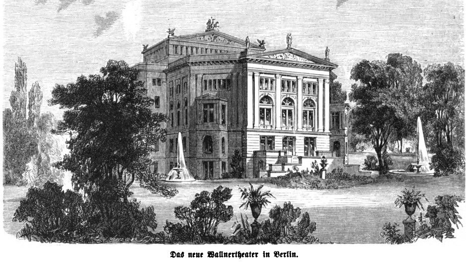Das Wallner-Theater in Berlin, eines von mehr als 15 Theatern, die Klaus Mann in seiner Zeit als Theaterkritiker für die Neue Berliner Zeitung besuchte. Das Theater wurde im Jahr 1932 umgebaut. – Public Domain