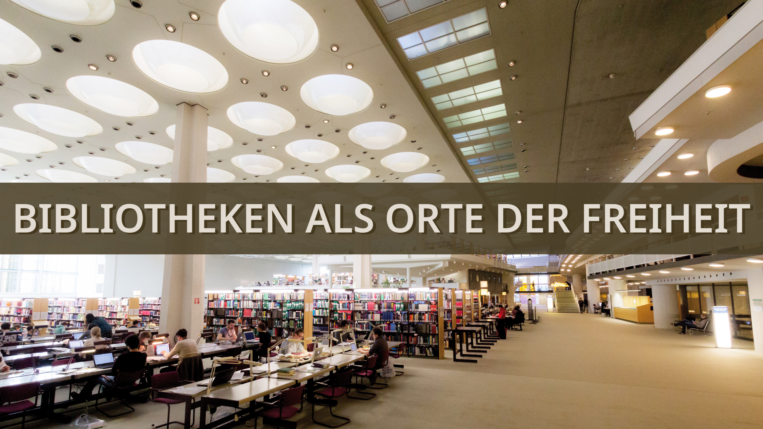 Bibliotheken als Orte der Freiheit | Lesesaal Haus Potsdamer Straße SBB-PK CC BY-NC-SA 3.0