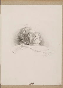Der Leichnam Ludwig van Beethovens
