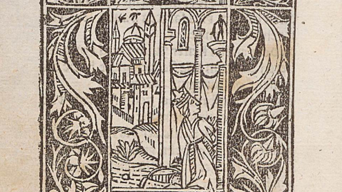 Mirabilia urbis Romae, deutsch. Rom: Johann Besicken und Martin von Amsterdam, [vor 11.VIII.]1500. Bibliothekssignatur: 8° Inc 3545 (M23623). Staatsbibliothek zu Berlin - PK. Lizenz: CC-BY-NC-SA