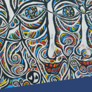 Schamil Gimajew: „Worlds People – Wir sind ein Volk“. East Side Gallery. Freepenguin. Wikimedia. CC BY-SA 3.0