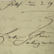 "Liebe Frau Seligmann...". Beginn des Briefes von Clara Schumann an Sarah Seligmann vom 19.02.1879