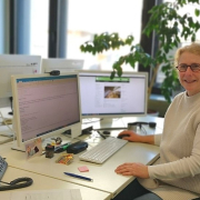 Birgit Rattay aus der Abteilung Bestandsentwicklung & Metadaten