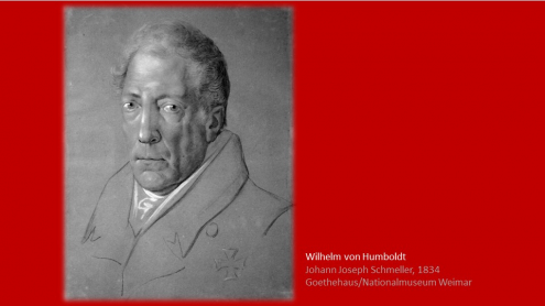 Wilhelm von Humboldt, Johann Joseph Schmeller, 1834, Goethehaus/Nationalmuseum Weimar