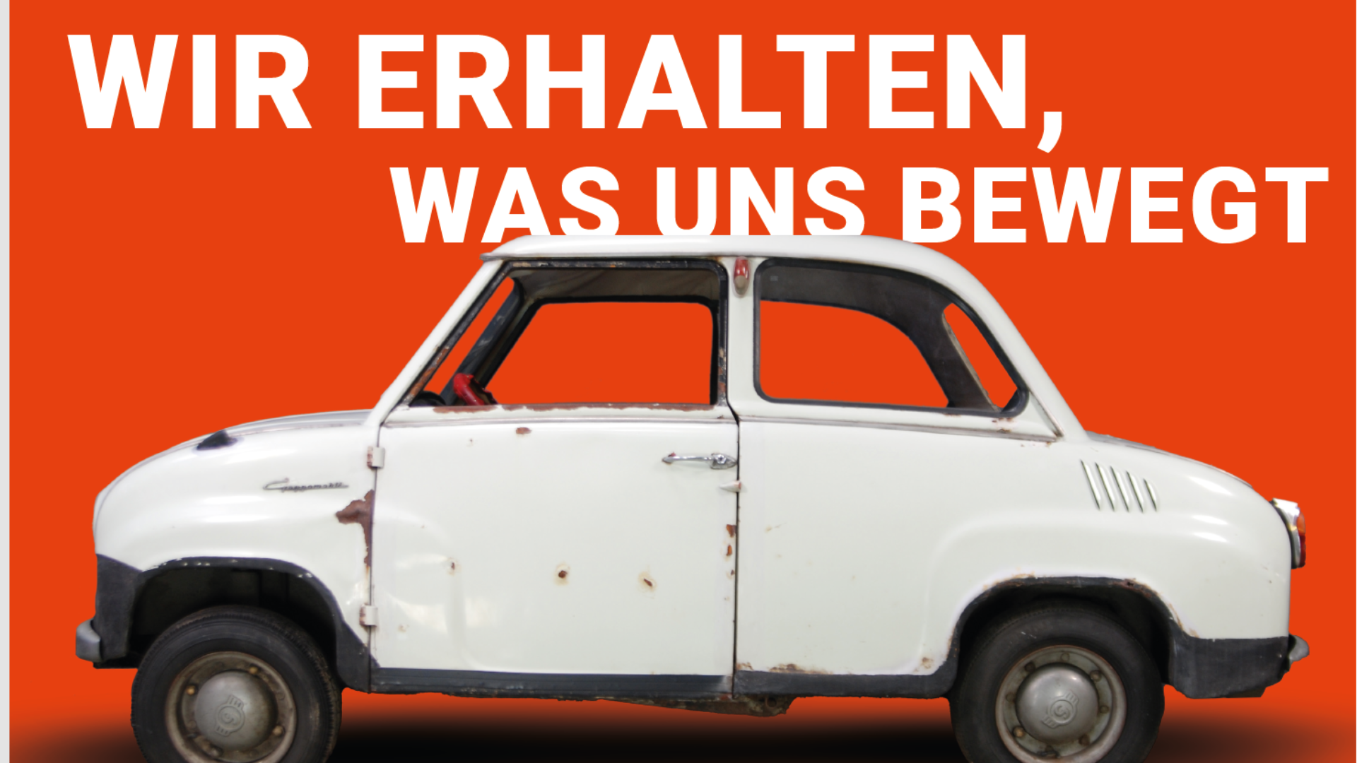 Goggomobil aus dem Kölnischen Stadtmuseum. Foto: Philip Mandrys / Gestaltung: Fritjof Wild – serviervorschlag.de