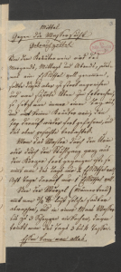 Musikverlag B. Schott's Söhne an Ludwig van Beethoven