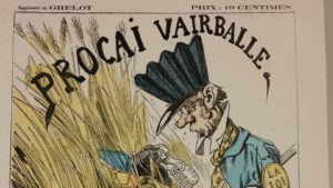 Karikatur "Procai vairballe" - aus der Sammlung Kaiser Wilhelm I. Staatsbibliothek zu Berlin - PK. Lizenz: CC-BY-NC-SA