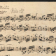 Fragment of an eighteenth-century copy of Johann Gottlieb Janitsch’s Sonata da Camera No. 21 in g minor. Sing-Akademie zu Berlin: D-Bsa SA 3149