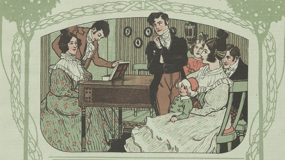 Beethoven, Für Elise, enthalten in: "Eine Sammlung ausgewählter Klavierstücke fürs Haus", Band II (C.F. Kahnt, Leipzig, 1907), DMS 49121, Lizenz: CC-BY-NC-SA-3.0
