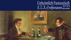 E.T.A. Hoffmann (links) und Ludwig Devrient im Weinkeller von Lutter & Wegner in Berlin (um 1900) | © bpk