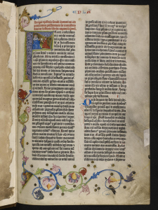 Biblia. Mainz: Johannes Gutenberg 1455. Staatsbibliothek zu Berlin. Signatur: 2° Inc 1511 (GW 4201). Public Domain.