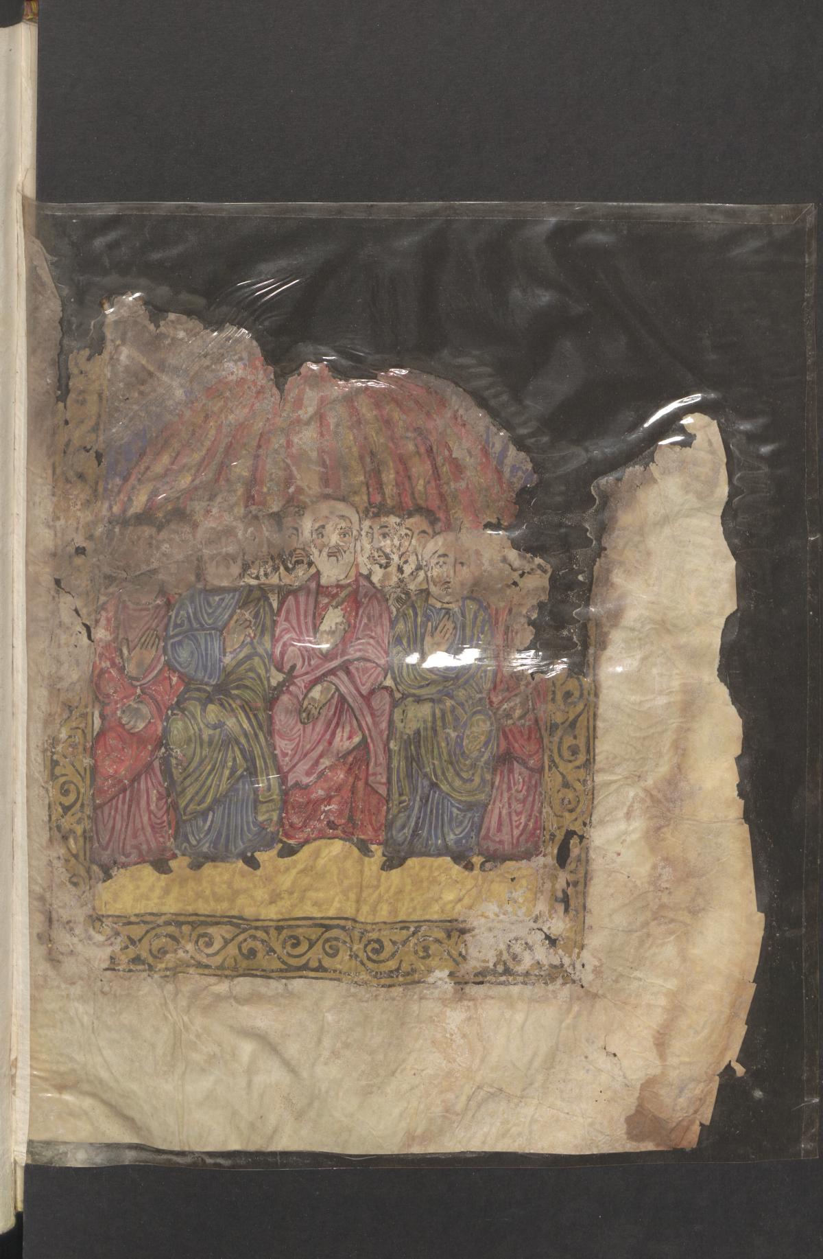 Figure 5: Pentecost. – SBB-PK: Sachau 304-2, folio 123v. – Public Domain