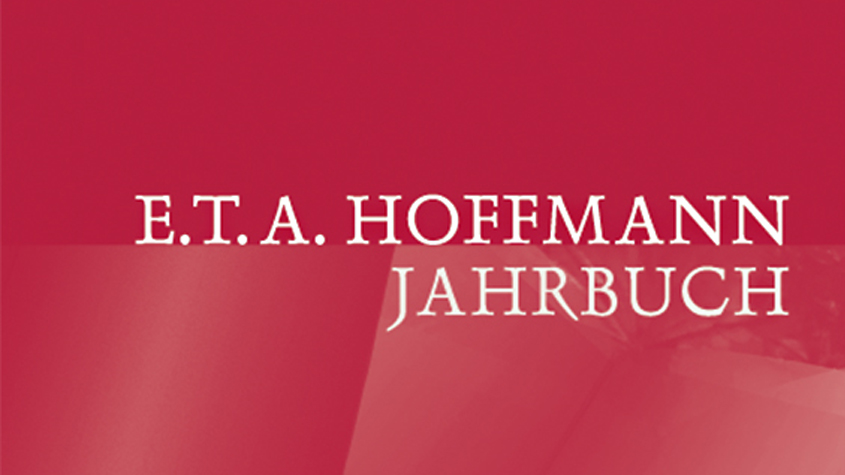 Ausschnitt Buchumschlag E.T.A. Hoffmann-Jahrbuch - Copyright: Erich Schmidt Verlag, Berlin