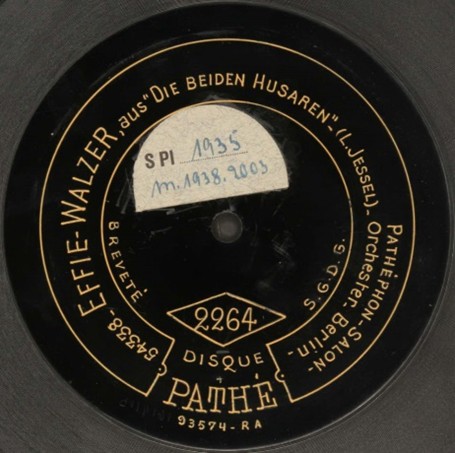 Die beiden Husaren, daraus: Effie-Walzer
