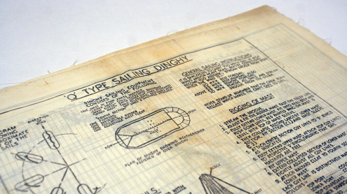 Beschreibung für den Aufbau des Rettungsboots