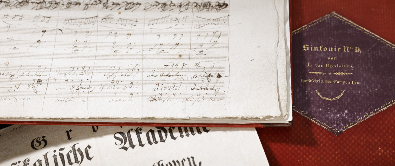 Ludwig van Beethoven, 9. Sinfonie, Impressionen der Originalhandschrift
