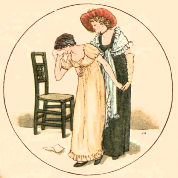 Kate Greenaway: Language of flowers, 1884