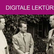 Dietrich Bonhoeffer (rechts) Zigarette in der Hand haltend mit Eberhard Bethge und Hellmut Traub vor dem Jagdhaus Sigurdshof. August 1939. Copyright: bpk / Staatsbibliothek zu Berlin.
