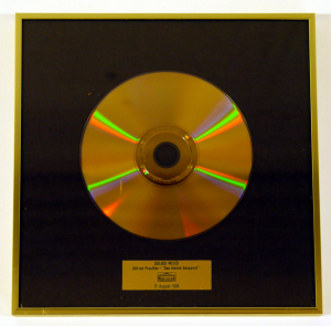 NL Preußler: Die goldene CD für das Hörspiel „Das kleine Gespenst“