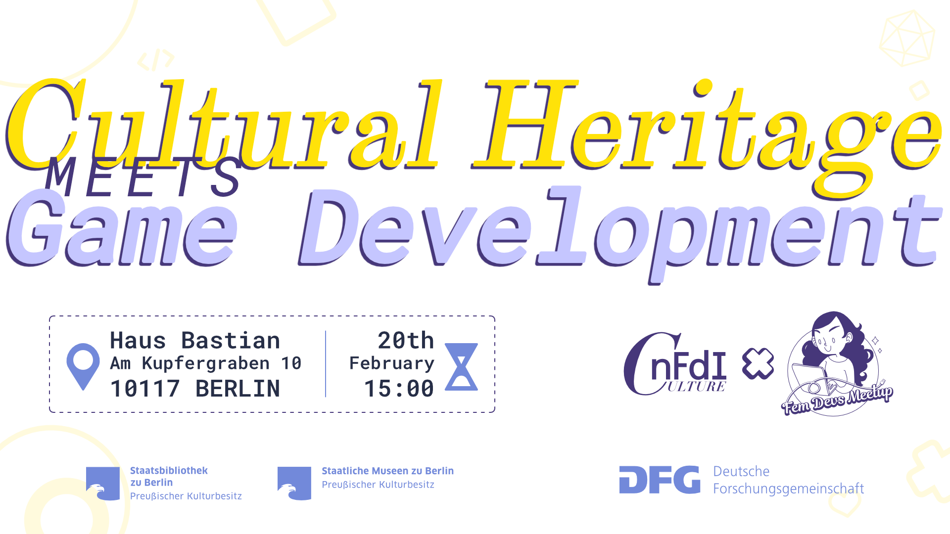 Cultural Heritage Meets Game Development – ein spartenübergreifendes Dialogformat - SBB aktuell