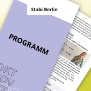 Programmheft der Stabi, Ausgabe 4-25