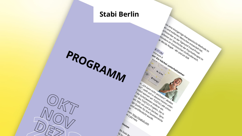 Programmheft der Stabi, Ausgabe 4-25