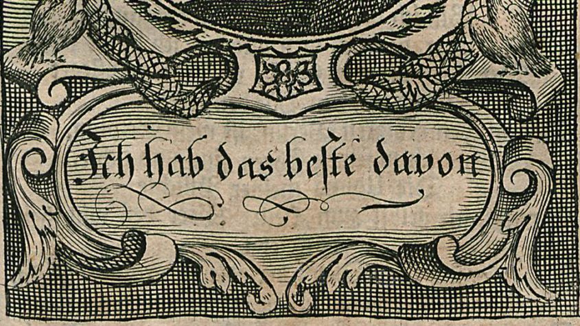 Bildausschnitt aus: Arndt, J.: Fünff Geistreiche Bücher Vom wahren Christenthum, 1702. 