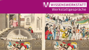 Aus: Leopold Chimani „Die beweglichen Bilder mit der Beschreibung einiger schönen Umgebungen Wiens, der Vergnügungen der höheren und niederen Stände, der Volkssitte, und mit mehreren lehrreichen und unterhaltenden Erzählungen“, 1835, Kinder-und Jugendbuchabteilung SBB-PK