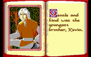 Ein Screenshot aus dem Videospiel "The Faery Tale Adventure" (1989)