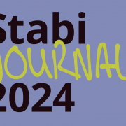 Coverdetail des Stabi Journal 2024