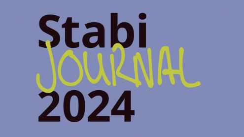 Coverdetail des Stabi Journal 2024