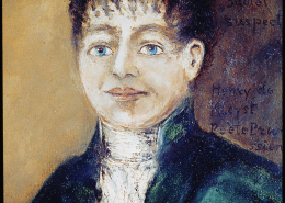 Amateur-Portrait von Heinrich von Kleist als Kriegsgefangener in Frankreich